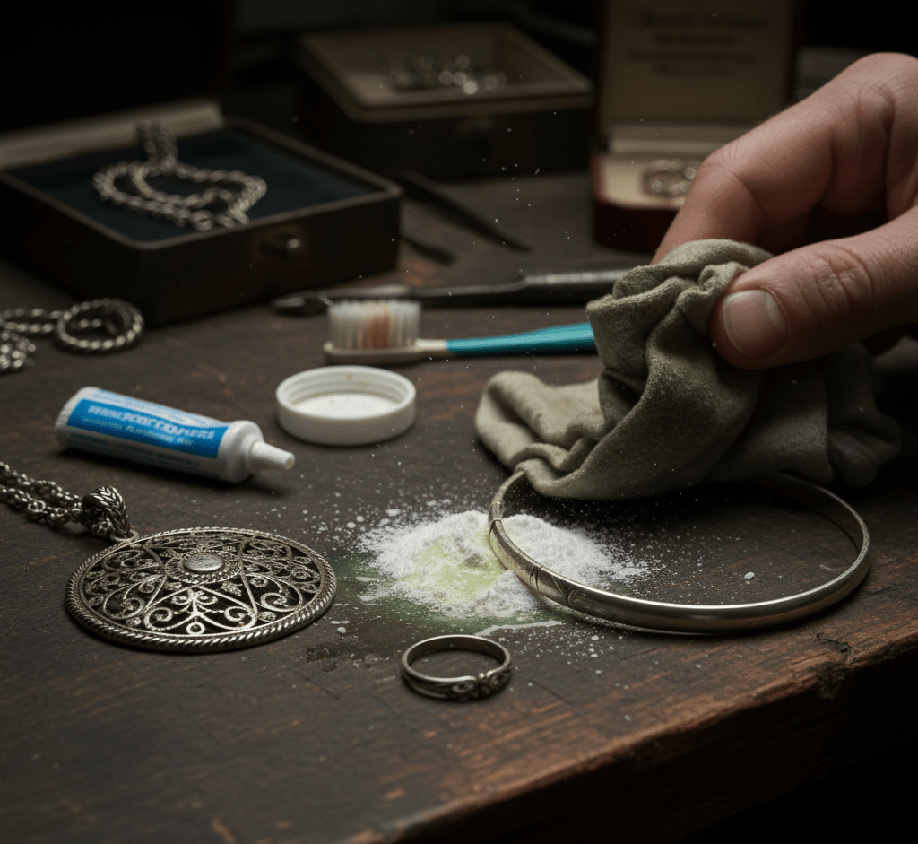 Les 3 signes que vos bijoux s'oxydent irréversiblement (et l'erreur que 90% des propriétaires font en voulant les sauver). - SilverProtect