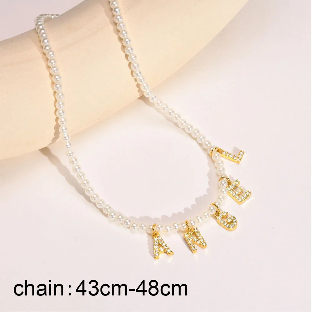 Collier "Initiales" - Pendentif Personnalisé (Acier Inoxydable)