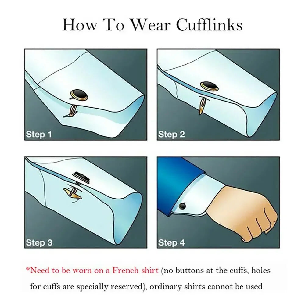 Boutons de Manchette Personnalisés Homme | Initiales Gravées Acier Inoxydable