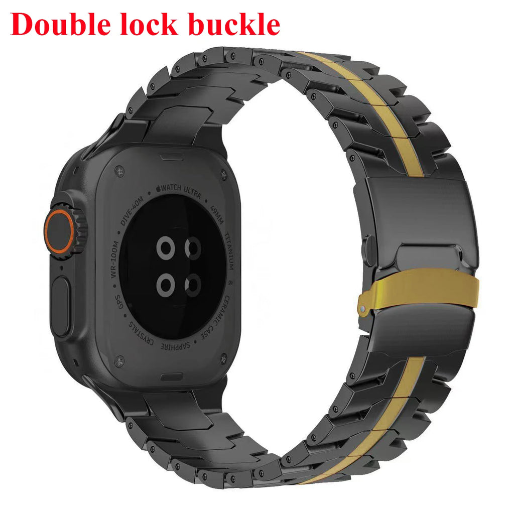 Bracelet Luxe Acier Inoxydable 316L pour Apple Watch