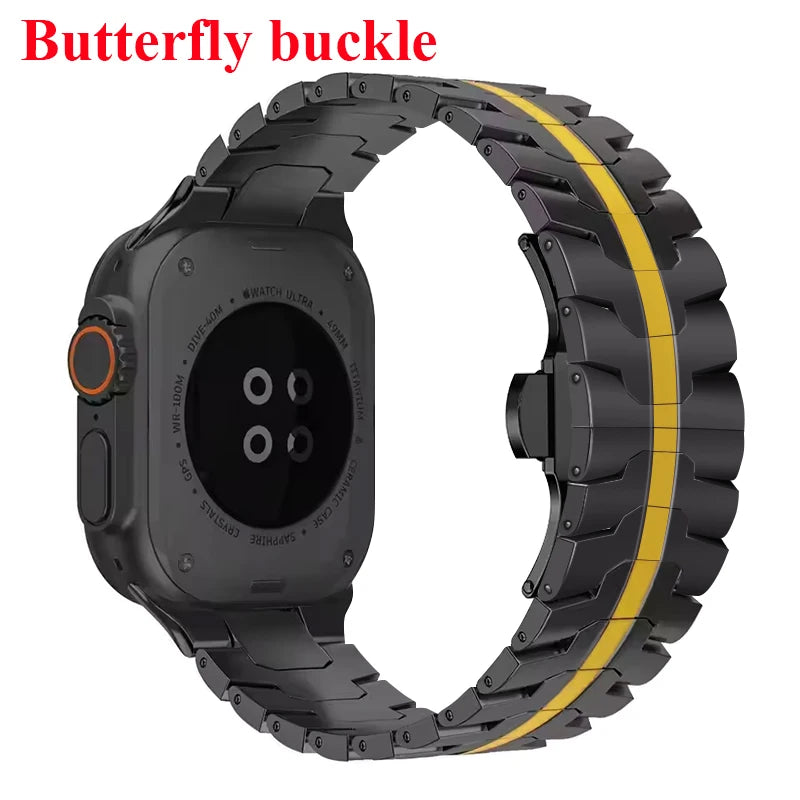 Bracelet Luxe Acier Inoxydable 316L pour Apple Watch