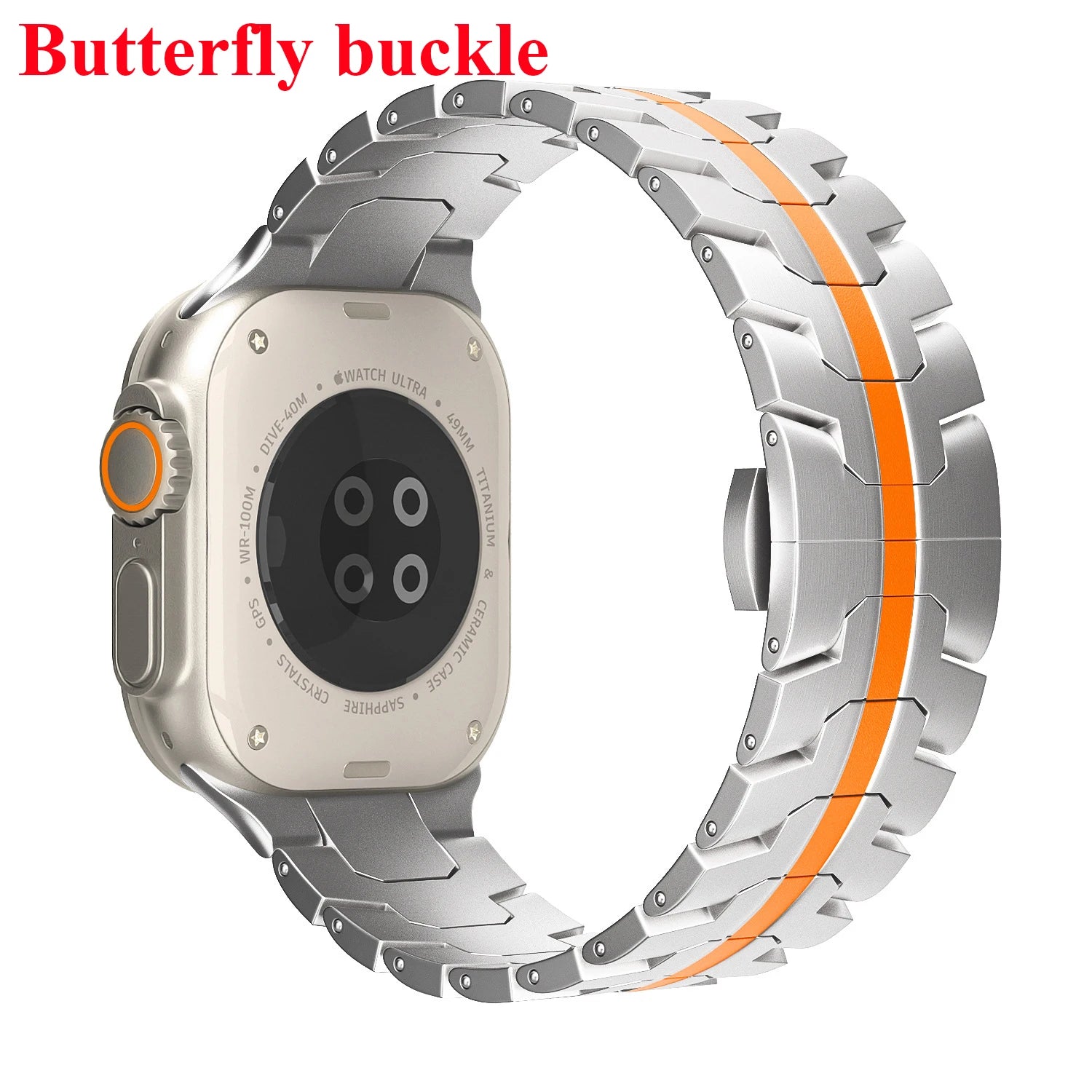 Bracelet Luxe Acier Inoxydable 316L pour Apple Watch