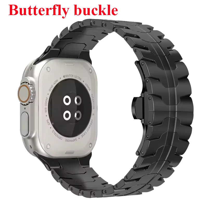 Bracelet Luxe Acier Inoxydable 316L pour Apple Watch