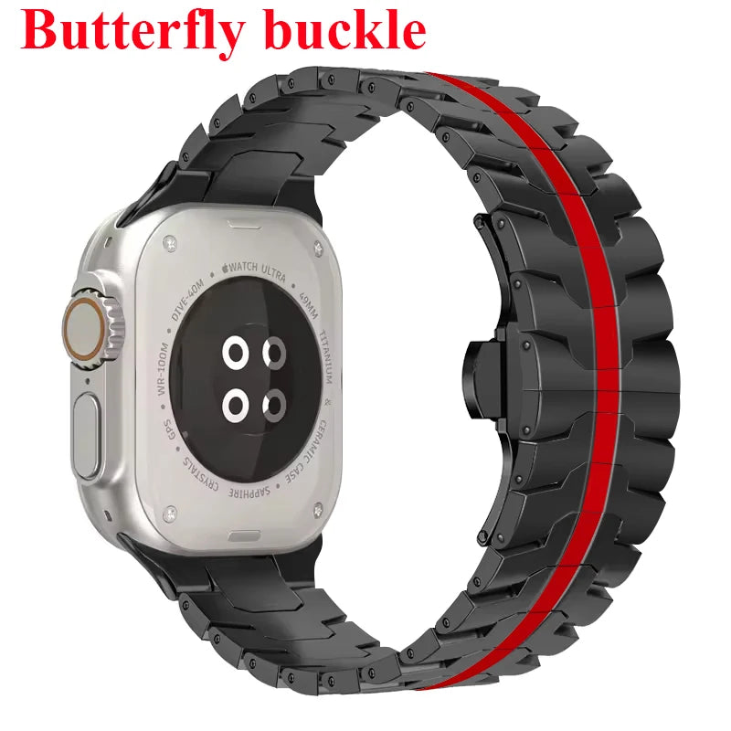 Bracelet Luxe Acier Inoxydable 316L pour Apple Watch