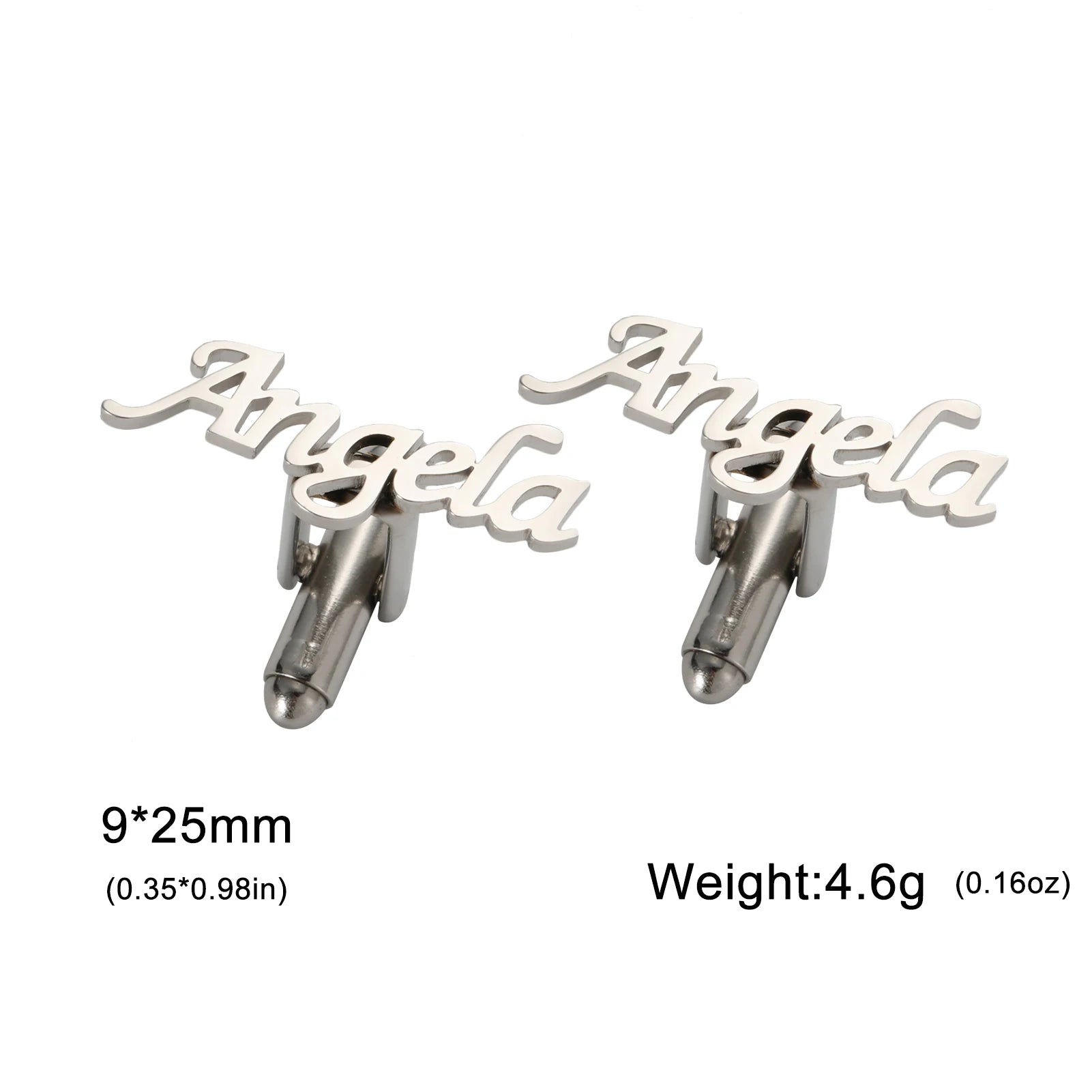 Boutons de Manchette Signature – Acier Inox & Gravure Personnalisée