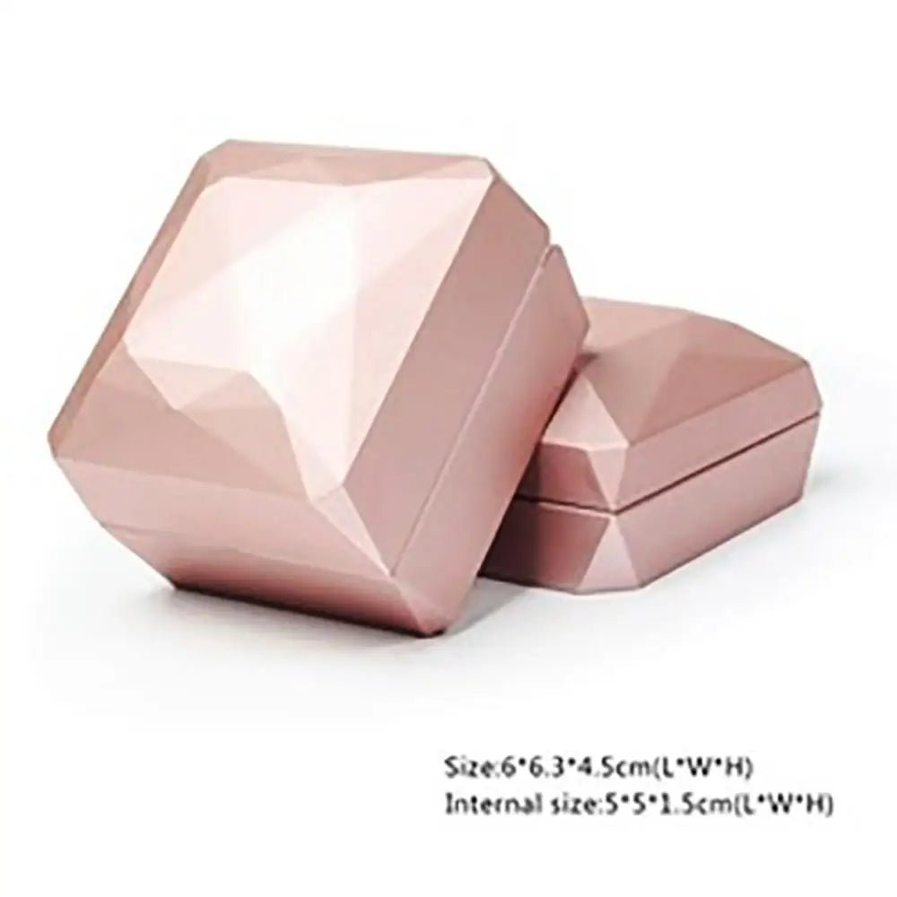 Écrin Luxueux à Bague LED Sécurisé - Protection Suprême pour Bagues de Fiançailles et Proposition Mémorable - SilverProtect - kit de nettoyage et polissage